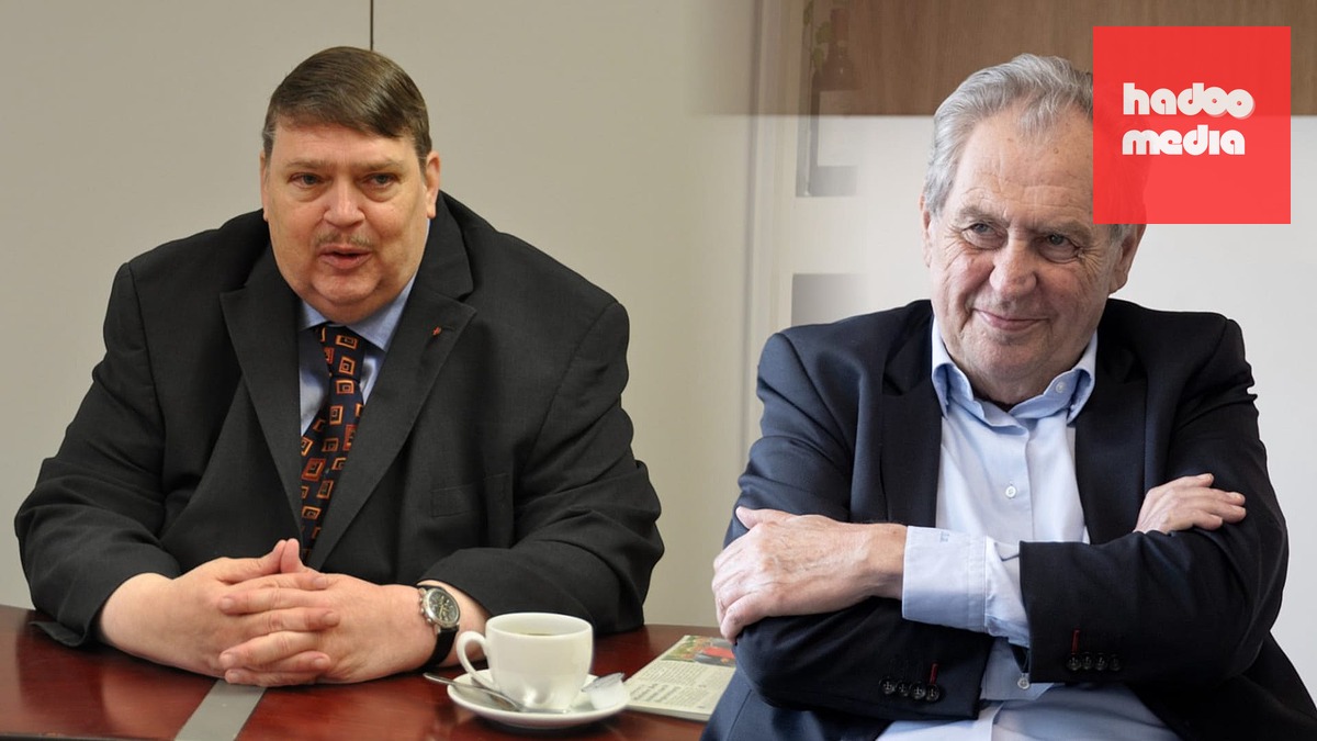 Šéf landsmanšaftu Berndt Posselt a exprezident Miloš Zeman
