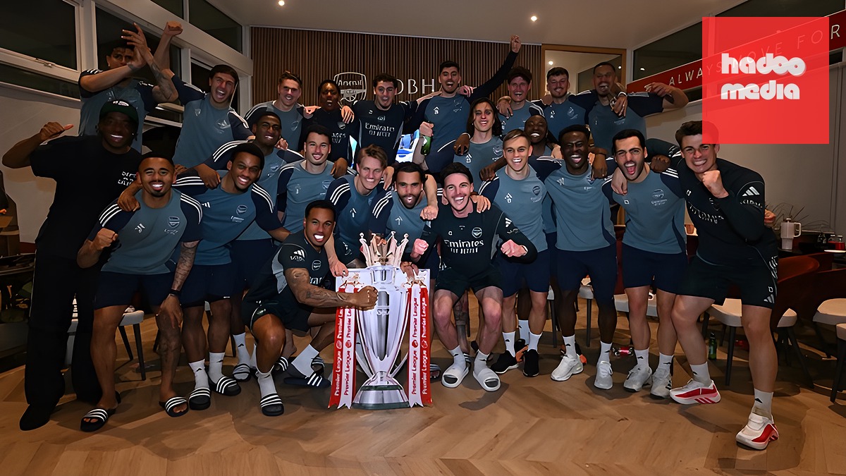 Arsenal đã lên ngôi ở Ngoại hạng Anh.