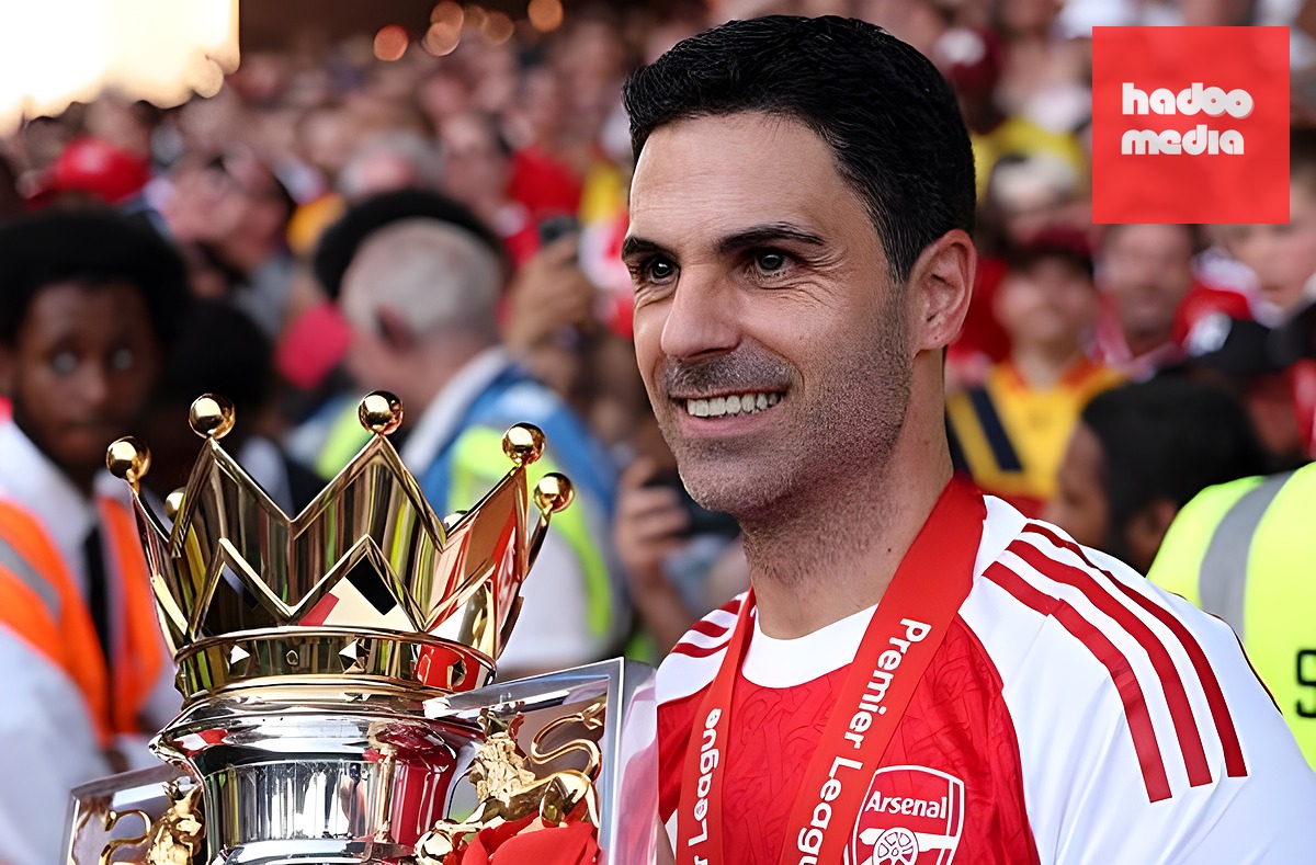 Mikel Arteta giúp Arsenal vô địch Ngoại hạng Anh.