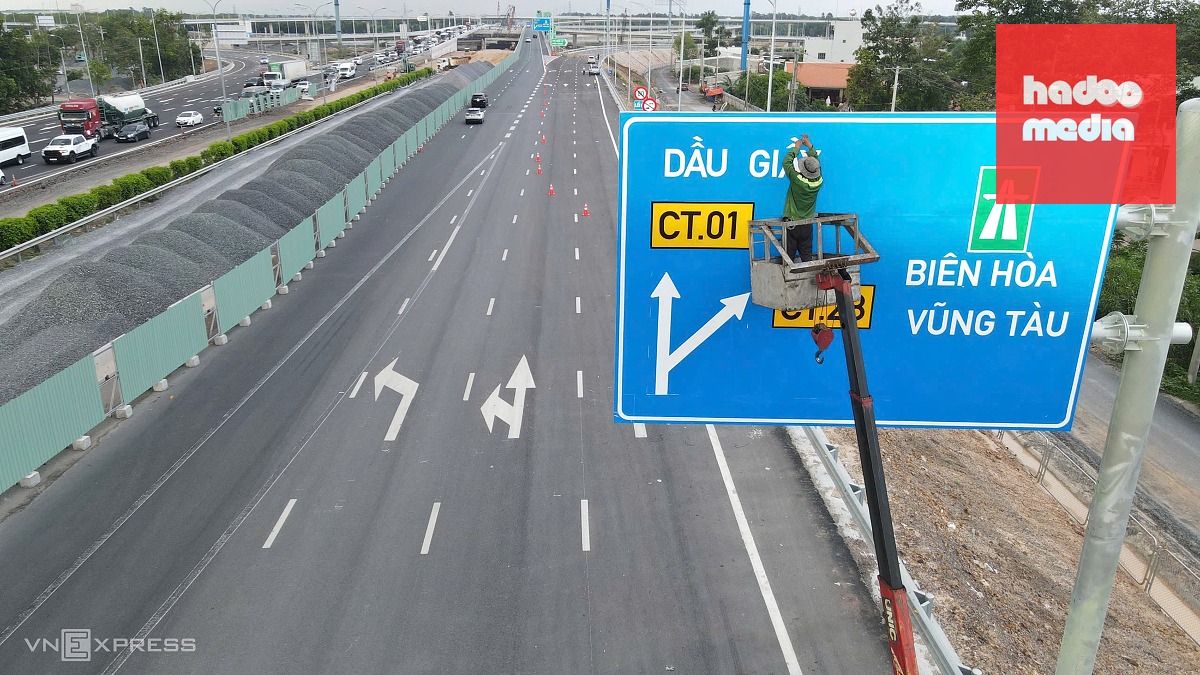 Diện mạo mới của siêu nút giao kết nối hai cao tốc với sân bay Long Thành