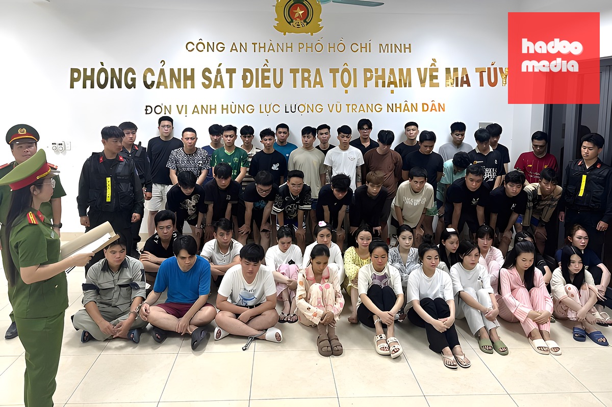 Những người liên quan bị khởi tố. Ảnh: Công an TP HCM