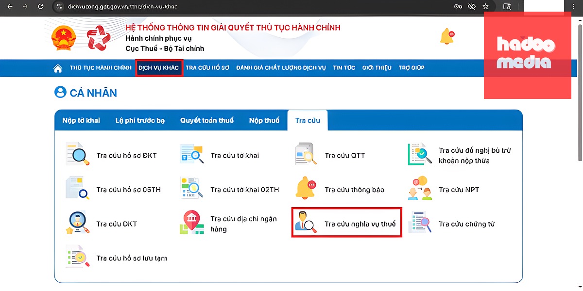 Làm cách nào kiểm tra nợ thuế trước khi xuất cảnh? - 5