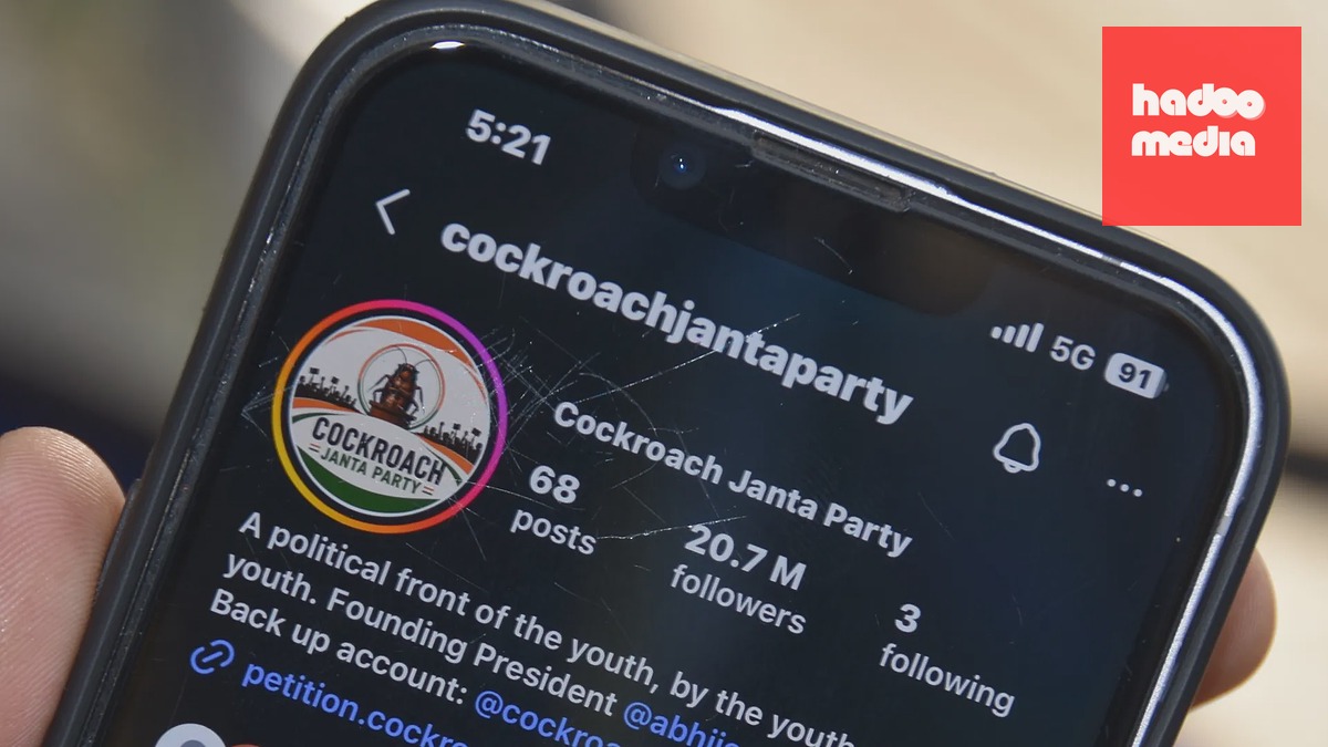 Lidovou stranu švábů sledují na instagramu miliony lidí