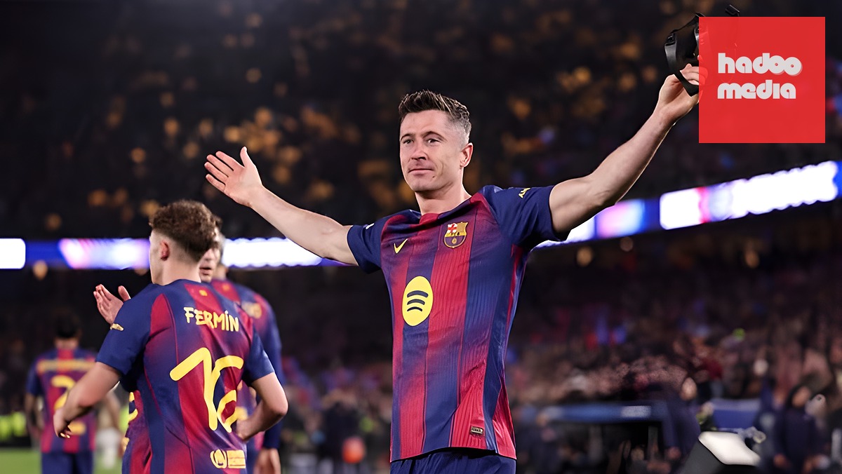 Lewandowski đã ghi 120 bàn thắng trong 193 trận đấu cho Barcelona.