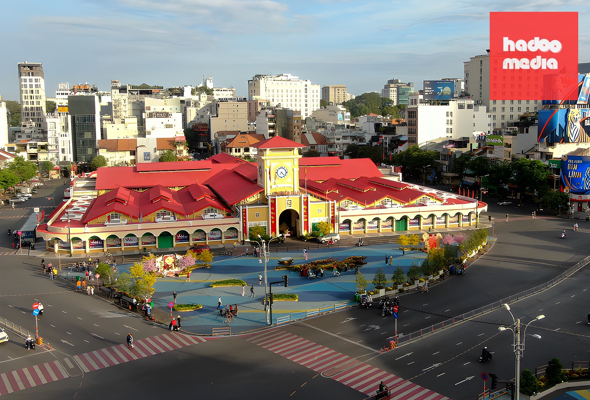 Trung tâm TP HCM, tháng 2/2026. Ảnh: Giang Anh