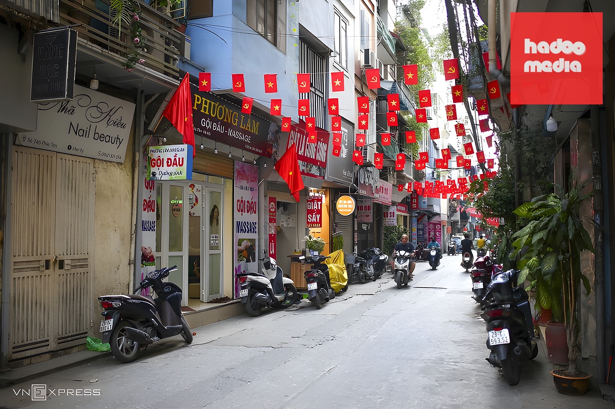 Khu ven sông Hồng, Hà Nội, tháng 5/2026. Ảnh: Phạm Chiểu