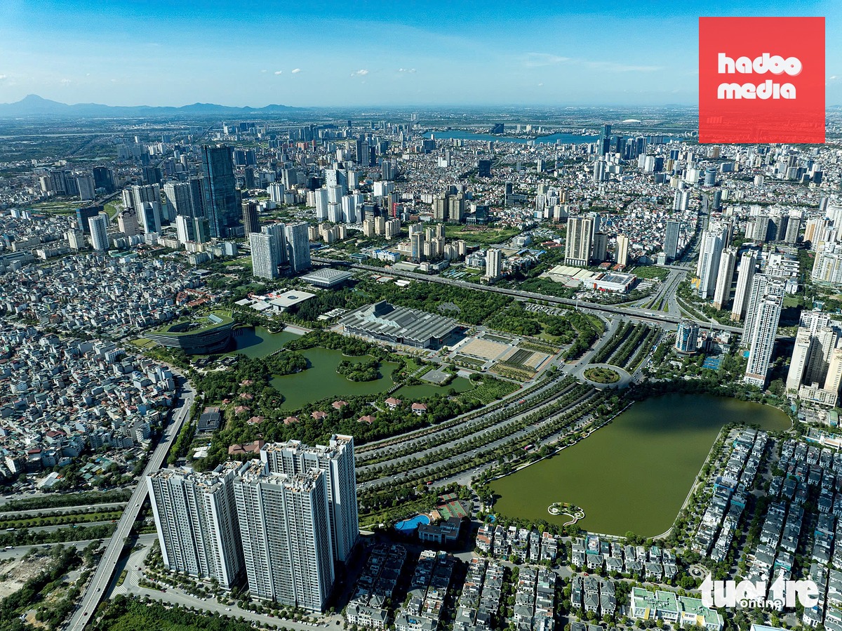 Một góc TP Hà Nội - Ảnh: NAM TRẦN