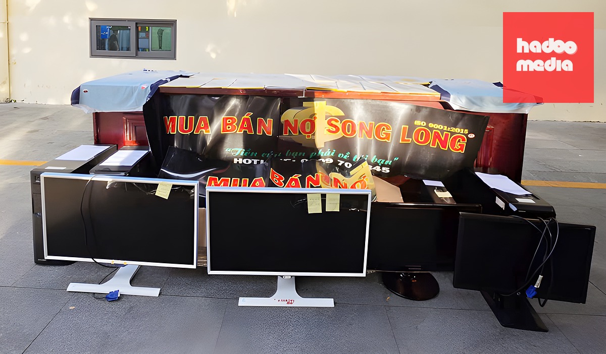 Tang vật cảnh sát thu giữ. Ảnh: Công an TP HCM
