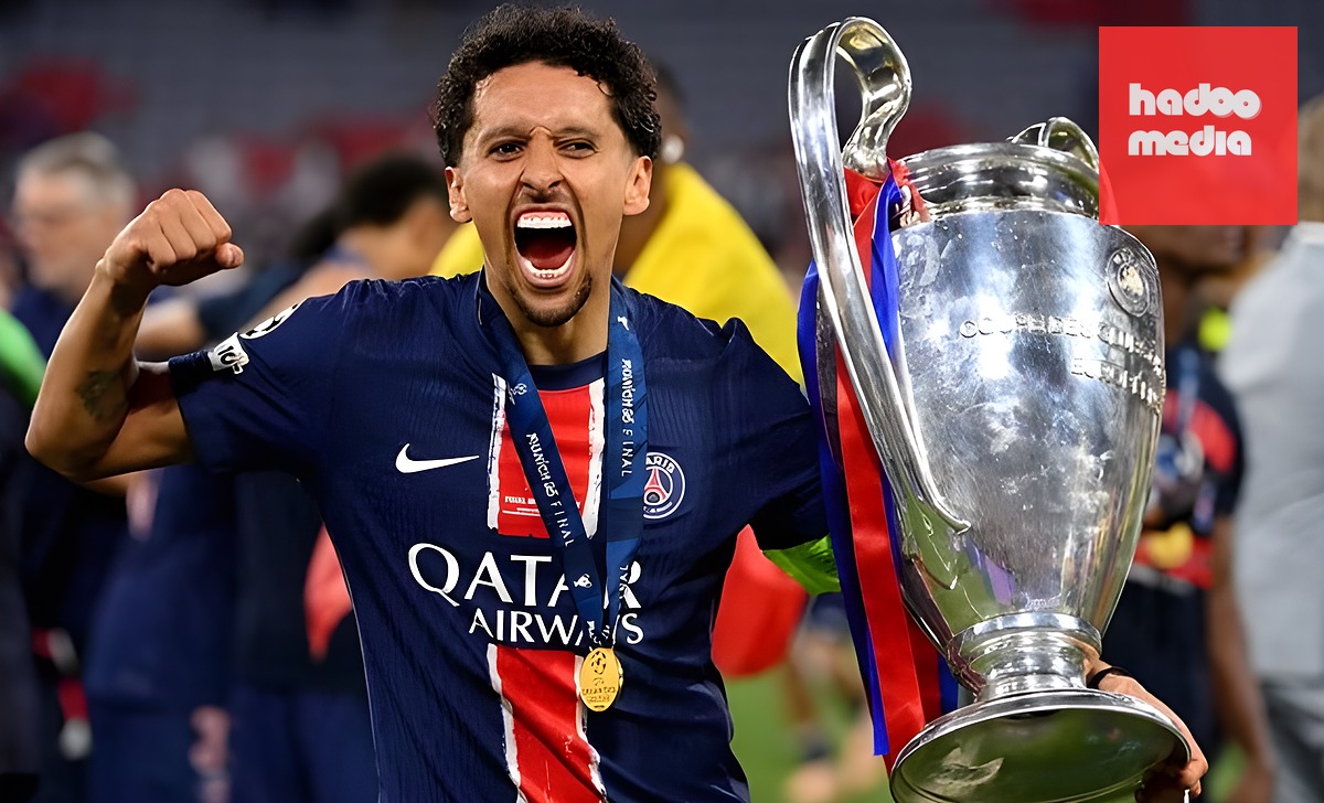 PSG giành chức vô địch Champions League mùa giải năm ngoái.