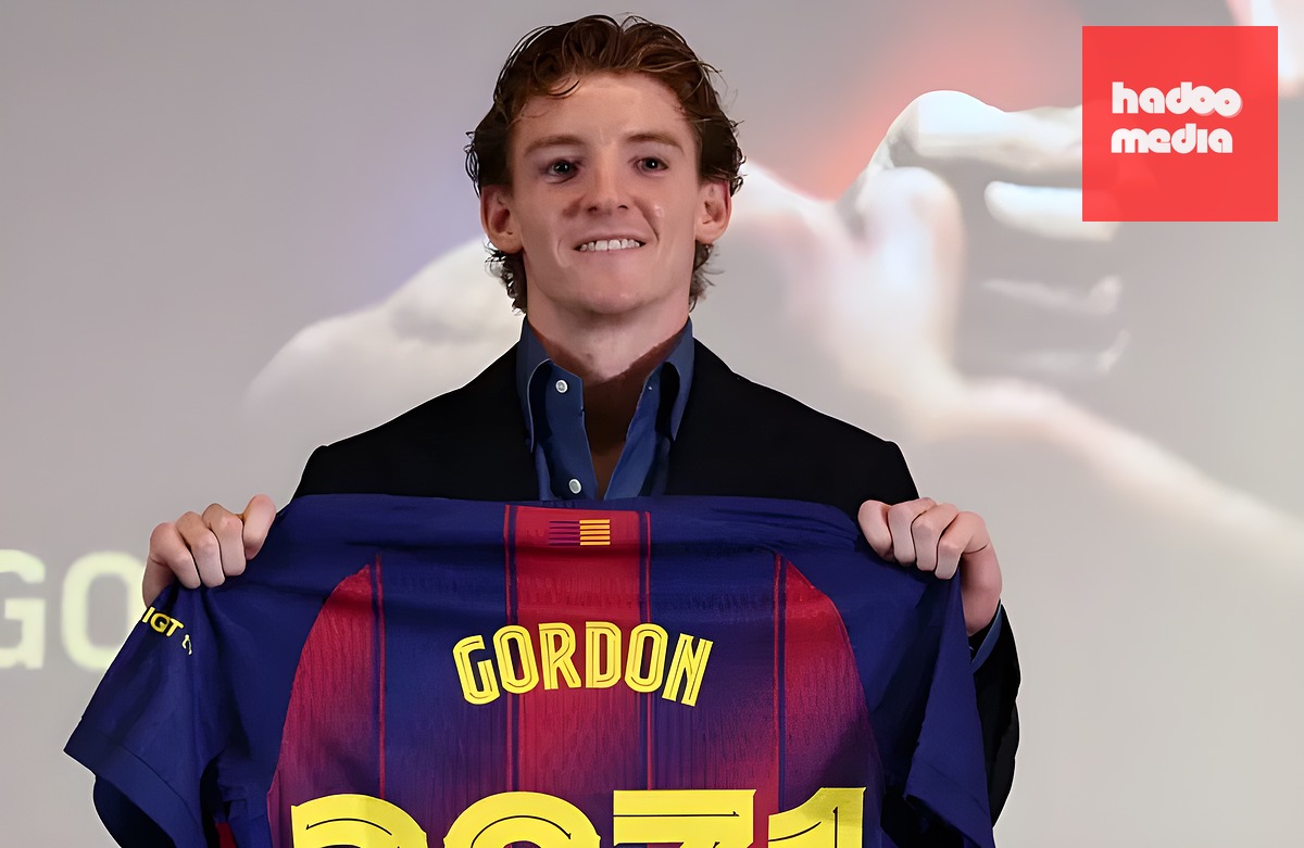 Gordon ký hợp đồng đến năm 2031 với Barca.