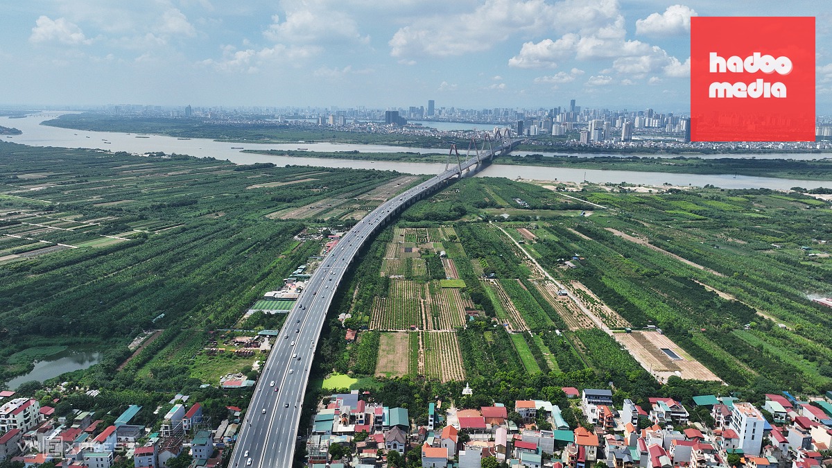 Hiện trạng bờ sông Hồng trước quy hoạch đại lộ cảnh quan