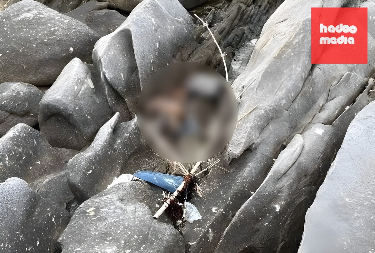 Khu vực phát hiện bộ xương. Ảnh: Minh Khuê