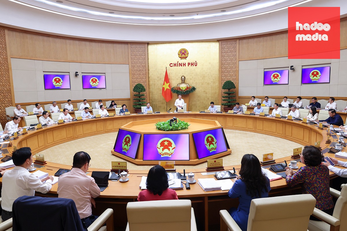 Chính phủ thực hiện theo quy chế làm việc đảm bảo tính công khai, minh bạch - Ảnh: VGP