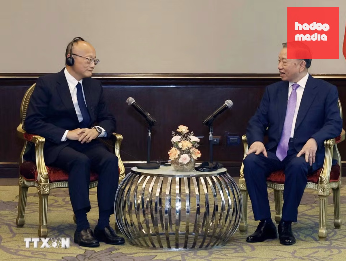 Tổng Bí thư, Chủ tịch nước Tô Lâm tiếp ông Masato Kanda, Chủ tịch Ngân hàng Phát triển châu Á (ADB) - Ảnh: TTXVN