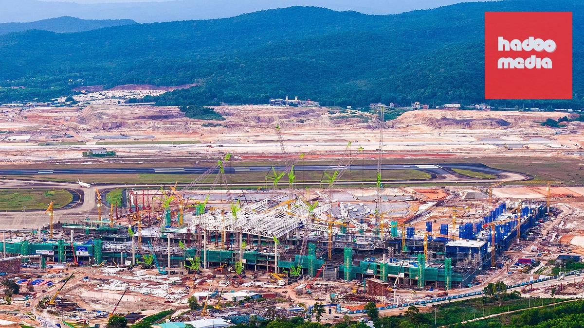 Nghị quyết 68 thu hút các tập đoàn tư nhân tham gia đầu tư các dự án hạ tầng chiến lược. Trong ảnh: sân bay Phú Quốc do một doanh nghiệp tư nhân đang đầu tư mở rộng - Ảnh: CHÍ CÔNG