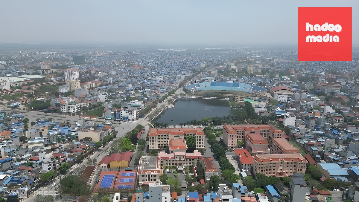 Trung tâm TP Nam Định cũ nay là phường Nam Định, tỉnh Ninh Bình. Ảnh: Lê Hoàng