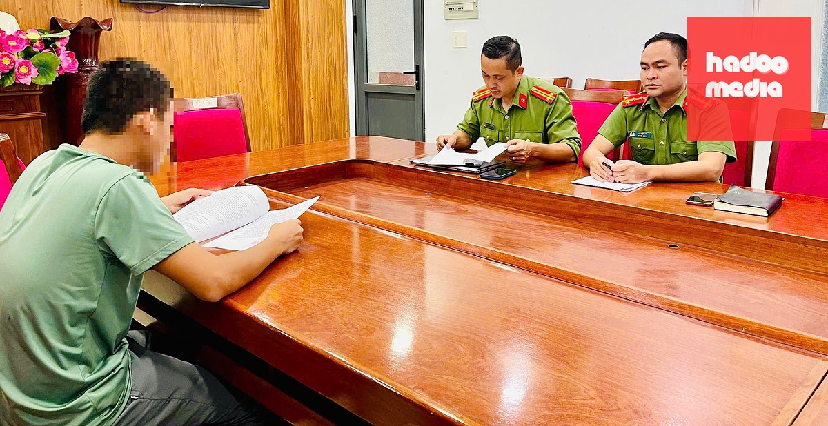 Cơ quan chức năng đã xử phạt một hộ kinh doanh thực hiện các giao dịch thanh toán khống trên thiết bị chấp nhận thẻ (POS) - Ảnh: H.B.