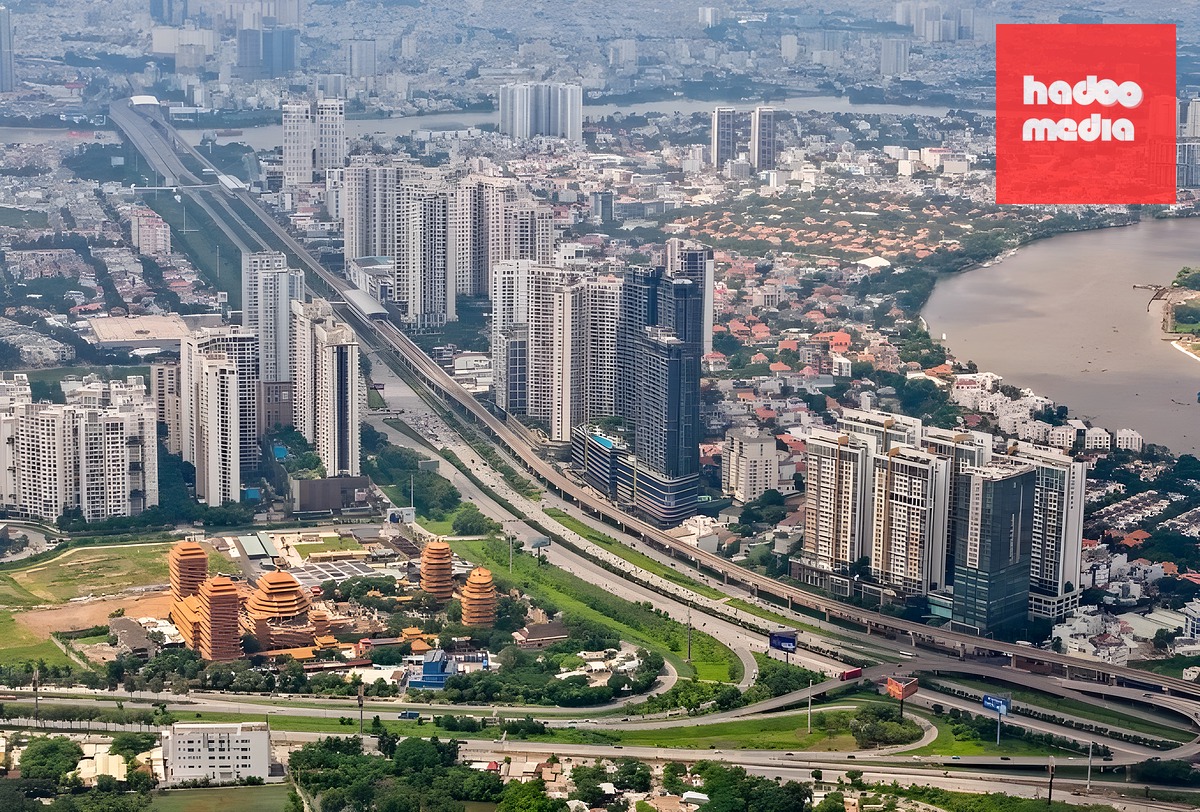 Khu đô thị phía Đông TP HCM. Đô thị vệ tinh đáng sống ngoài nơi ở thì phải đáp ứng về các điều kiện giao thông thuận lợi, giáo dục, y tế để thu hút người dân. Ảnh: Quỳnh Trần