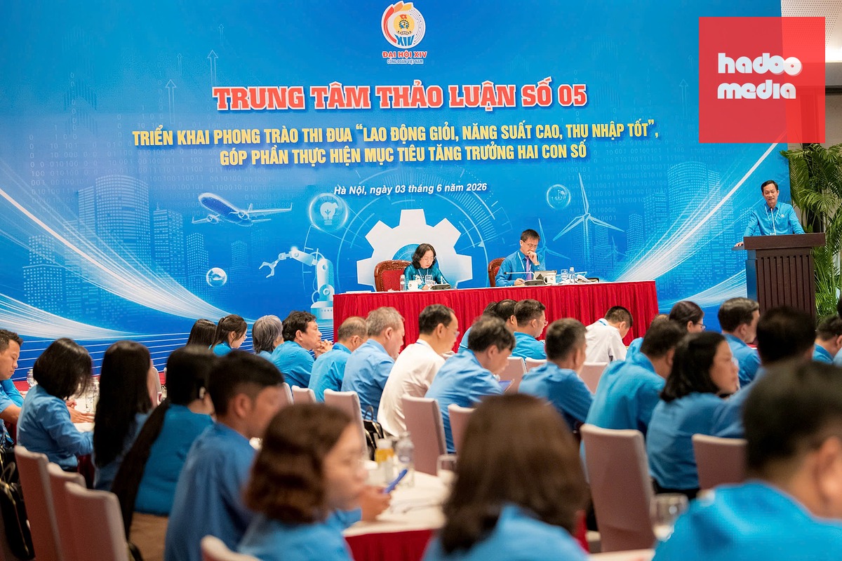 Trung tâm thảo luận số 5 - Ảnh: NAM TRẦN