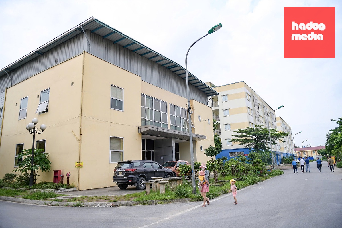 Khu nhà ở thiết chế công đoàn dành cho công nhân tại tỉnh Ninh Bình - Ảnh: NAM TRẦN
