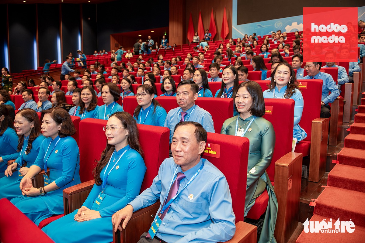 Các đại biểu dự đại hội - Ảnh: NAM TRẦN