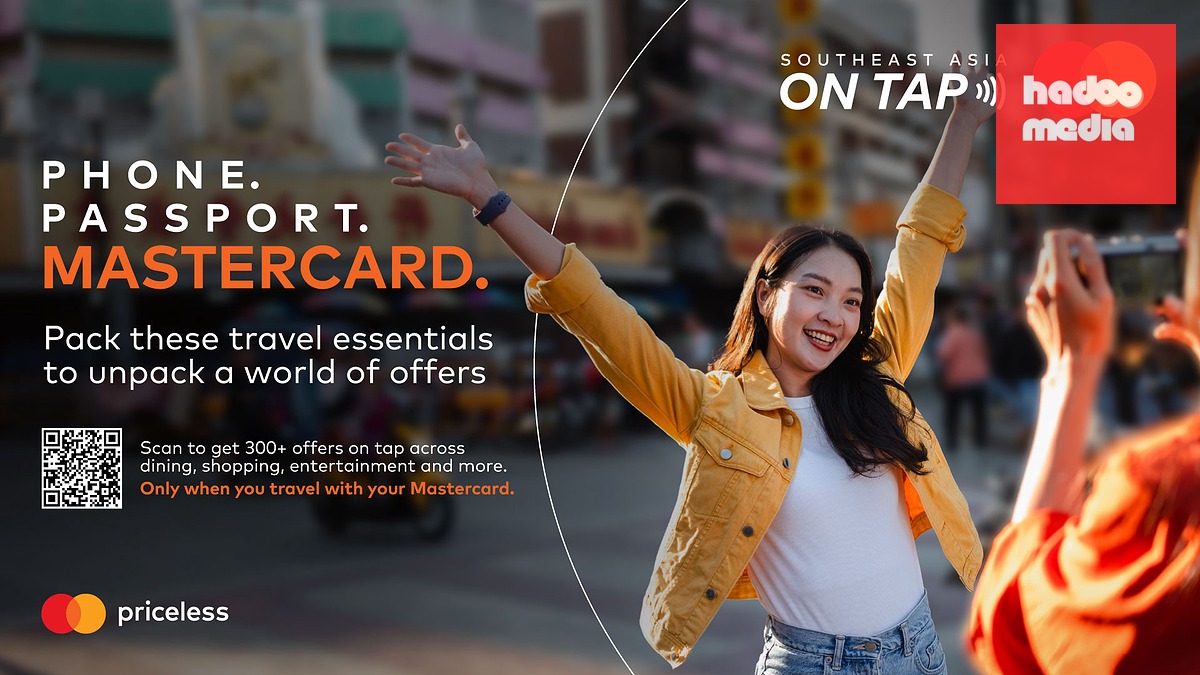 Chiến dịch "Điện thoại. Hộ chiếu. Mastercard." mang đến trải nghiệm thanh toán liền mạch cùng hơn 300 ưu đãi cho du khách khám phá Đông Nam Á - Ảnh: Mastercard