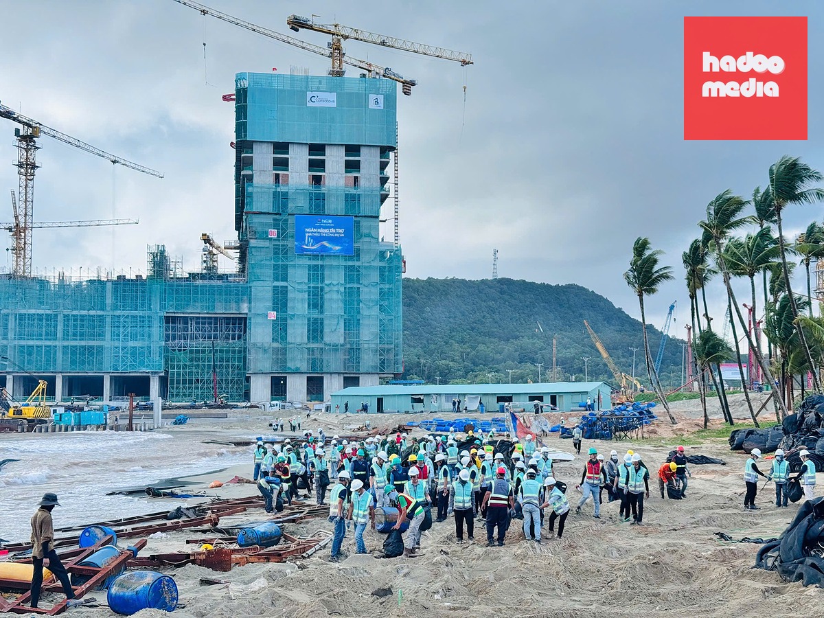Công nhân, kỹ sư làm dự án đón APEC 2027 ở Phú Quốc cùng chung tay bảo vệ môi trường
