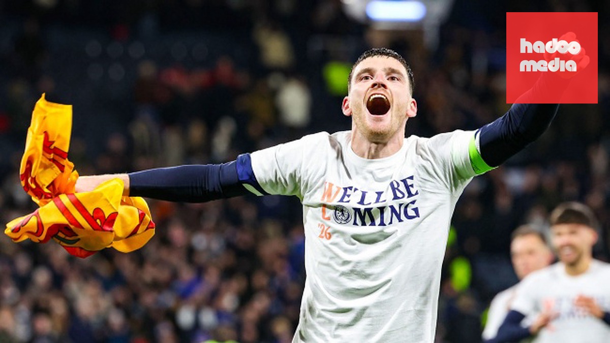 Robertson là trụ cột Scotland.