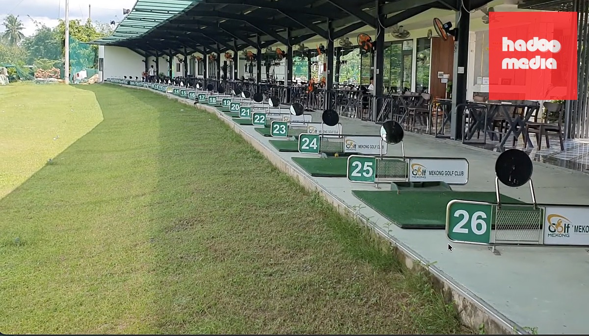 Dự án sân golf Cồn Ấu cần hơn 2 triệu m³ cát san lấp. Trong ảnh, một sân tập golf tại TP Cần Thơ - Ảnh: LÊ DÂN