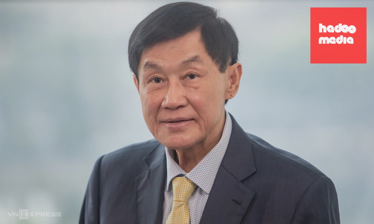 Ông Johnathan Hạnh Nguyễn trả lời phỏng vấn VnExpress, tháng 3/2025. Ảnh: Thành Nguyễn