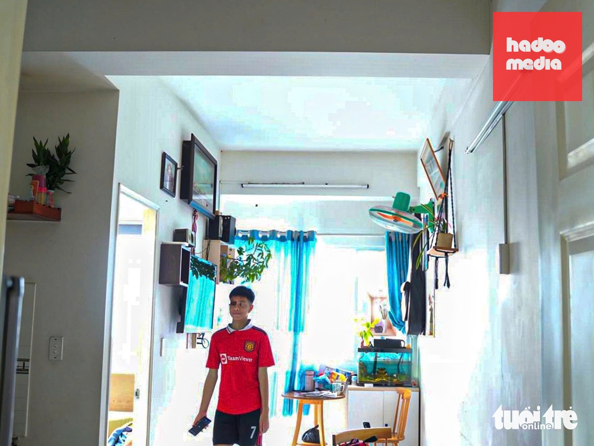 Căn hộ có diện tích khoảng 37,5m², một phòng ngủ cơ bản đáp ứng nhu cầu của công nhân