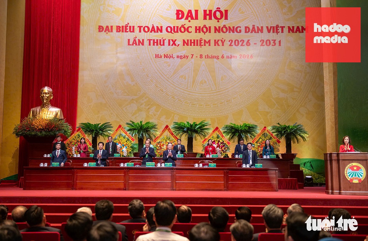 Đại hội IX Hội Nông dân Việt Nam diễn ra trong bối cảnh đất nước bước vào kỷ nguyên mới - Ảnh: NAM TRẦN