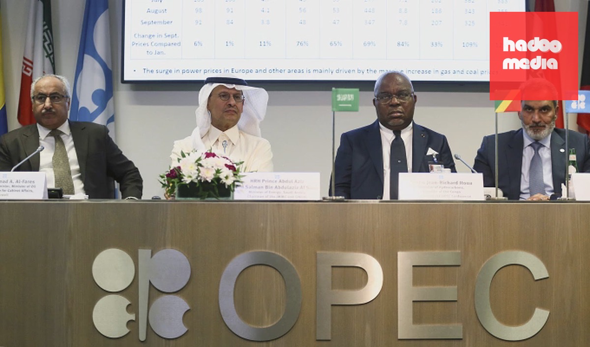 Đại diện các quốc gia thành viên OPEC tại cuộc họp báo ở Vienna, Áo tháng 10/2022. Ảnh: AFP