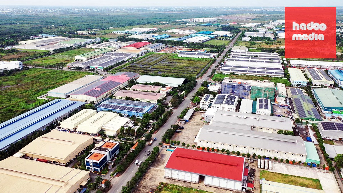 Khu công nghiệp Tân Phú Trung, xã Củ Chi - Ảnh: Do xã Củ Chi cung cấp