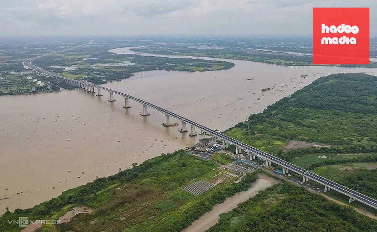 Cầu Nhơn Trạch trên Vành đai 3. Ảnh: Quỳnh Trần