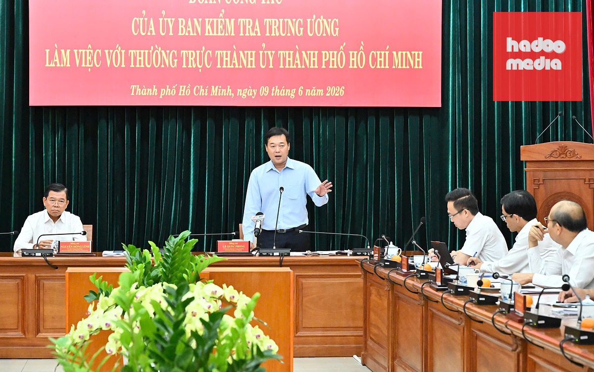 Phó bí thư thường trực Thành ủy TP.HCM Lê Quốc Phong - Ảnh: VIỆT DŨNG/SGGP