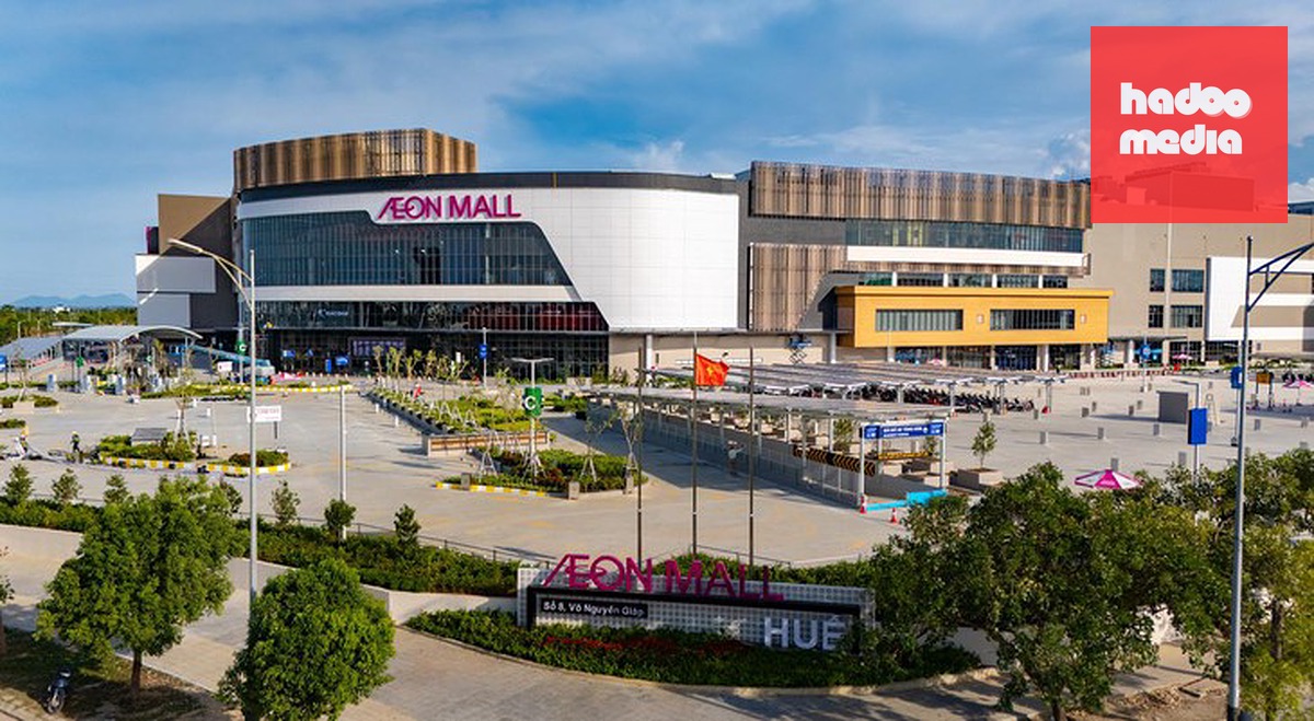 Một trung tâm thương mại của Aeon Mall ở Huế - Ảnh: DNCC