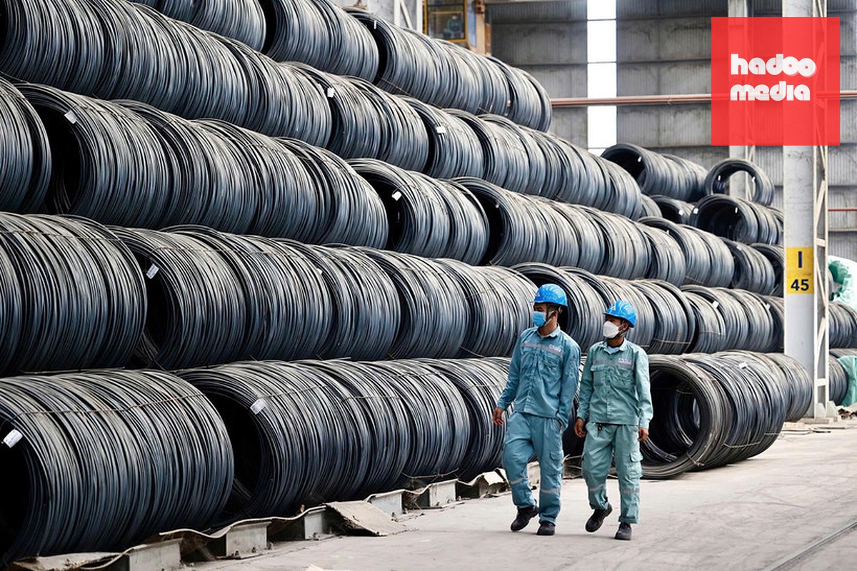 Tập đoàn Hòa Phát lập kỷ lục vượt 10 triệu tấn thép trong năm 2025 - Ảnh: Vietnam+