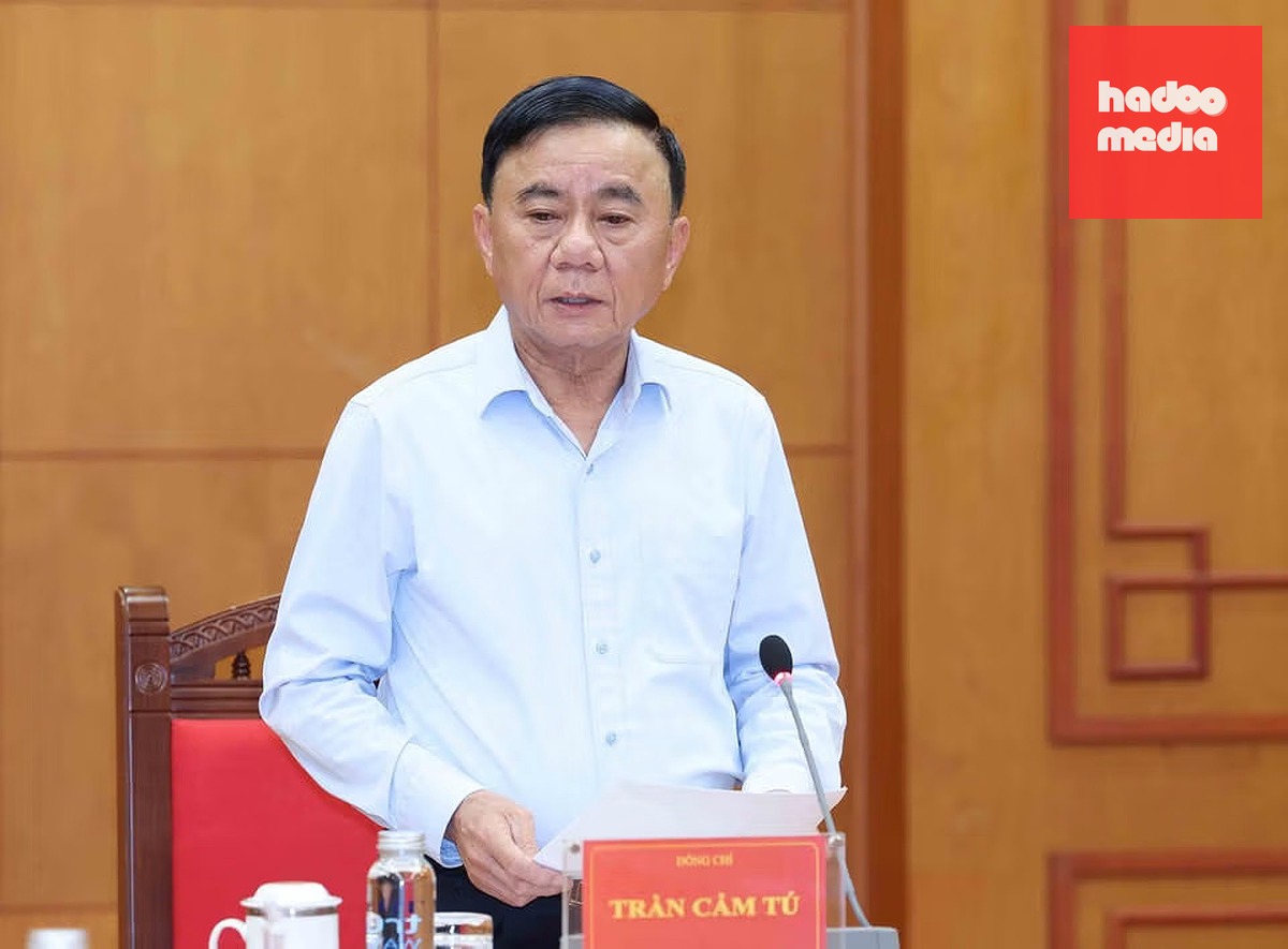 Thường trực Ban Bí thư Trần Cẩm Tú - Ảnh: dangcongsan.vn