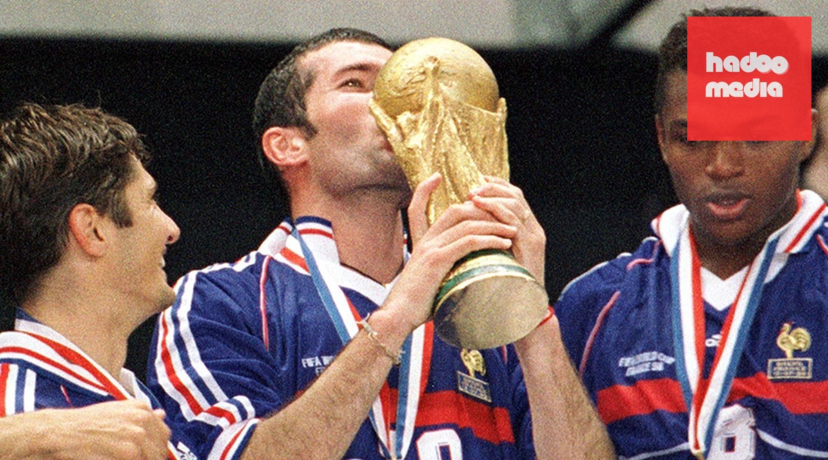Zinedine Zidane góp công lớn trong chức vô địch World Cup 1998 của tuyển Pháp.