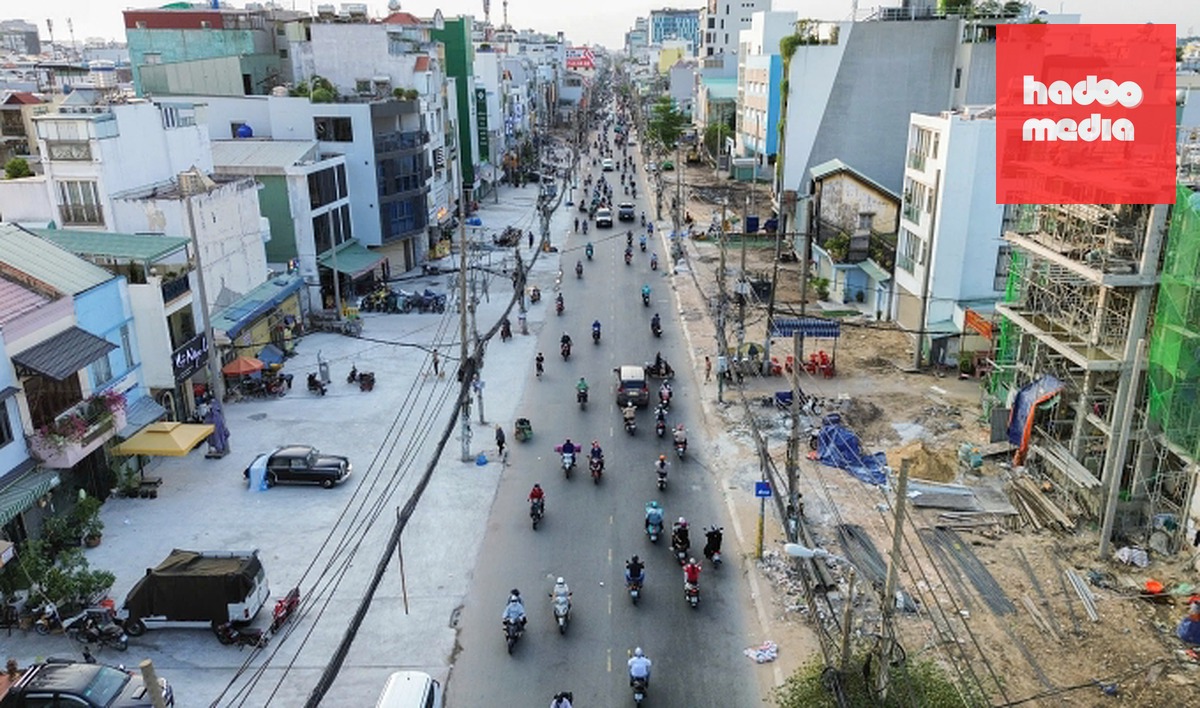 Mặt bằng tuyến metro số 2 Bến Thành - Tham Lương, tháng 3/2025, một trong các dự án giải ngân chậm. Ảnh: Quỳnh Trần