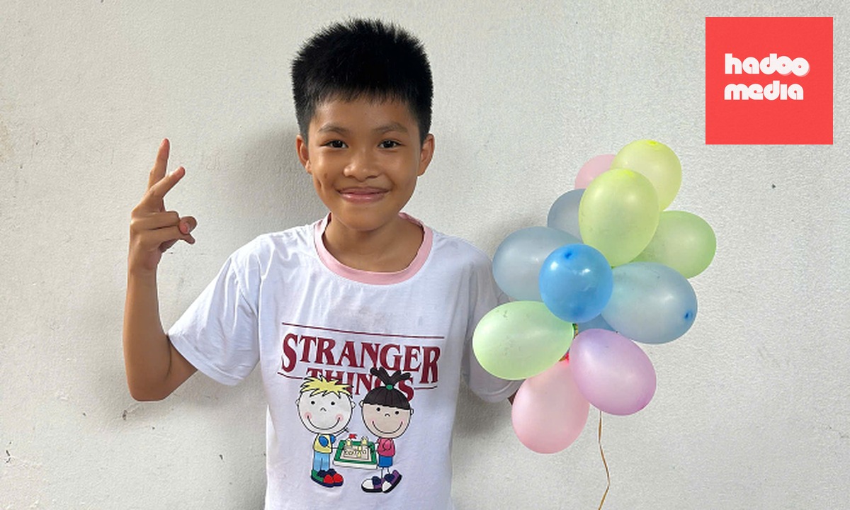 Ở viện nhiều hơn ở nhà, Vân Anh ước mong được đi học. Ảnh: Gia đình cung cấp