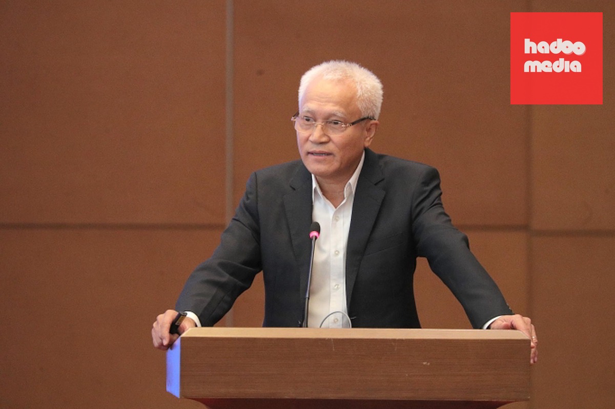 PGS. TS Nguyễn Chỉ Sáng, Chủ tịch Hiệp hội Doanh nghiệp Cơ khí Việt Nam (VAMI). Ảnh: Hoàng Phong