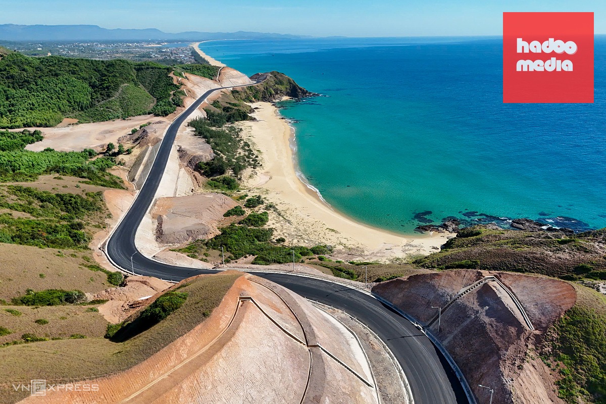 Diện mạo mới của đường ven biển dài 115 km qua Gia Lai