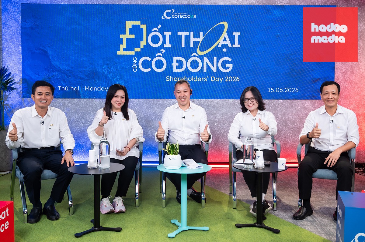 Chiều 15-6, Công ty cổ phần Xây dựng Coteccons (mã chứng khoán: CTD) đã tổ chức chương trình đối thoại cổ đông bằng hình thức trực tuyến để cập nhật tình hình kinh doanh và chiến lược phát triển trong giai đoạn tới - Ảnh: D.N.