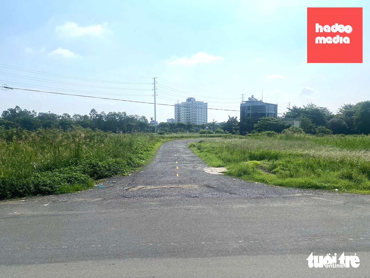 "Xuống tiền" từ năm 2005, tuy nhiên rất nhiều khách hàng của dự án khu nhà ở tại Thạnh Mỹ Lợi do Công ty cổ phần Tiếp vận Đông Sài Gòn (ESL) hiện làm chủ đầu tư không thể nhận đất để xây dựng - Ảnh: C.T.