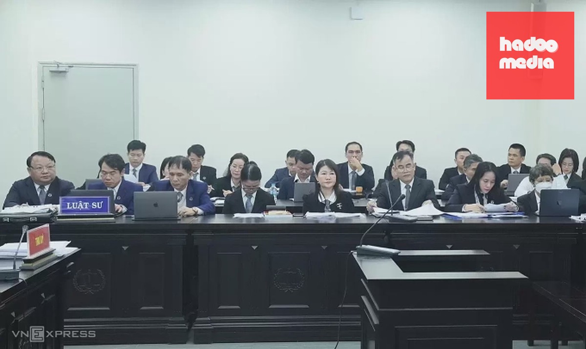 Các luật sư tại một phiên tòa ở TAND Hà Nội hồi tháng. Ảnh: Phạm Dự
