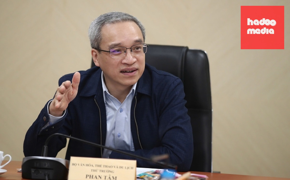 Thứ trưởng Văn hóa Thể thao và Du lịch Phan Tâm. Ảnh: Bộ VHTTDL