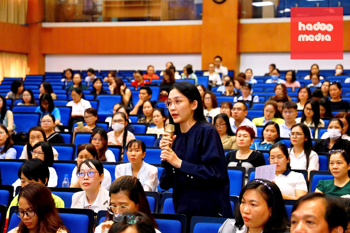 Nhiều vấn đề liên quan đến chính sách thuế được doanh nghiệp nêu ra tại hội nghị - Ảnh: H.N