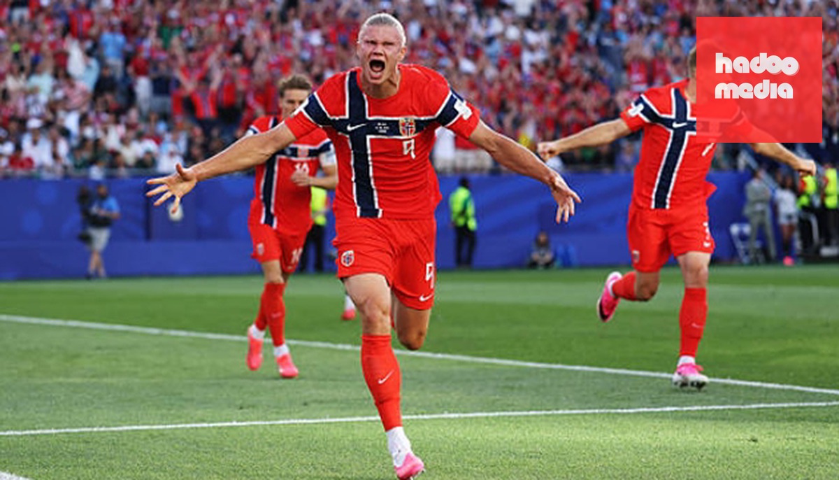 Erling Haaland lập công.